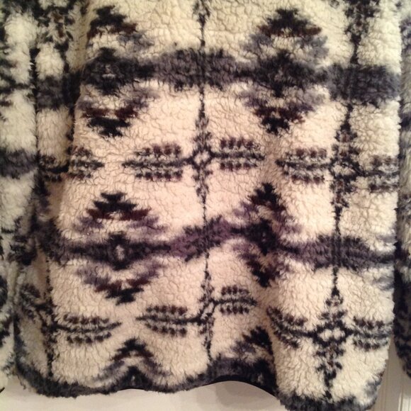 Fab! Home Free Aztec Print Sherpa Cozy Fleece 2XL - Pennsylvania - Picture 3 of 8